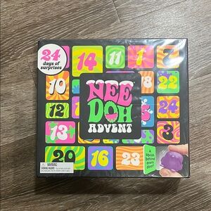 Needoh Advent Calendar - BRAND NEW - Kids Toy
